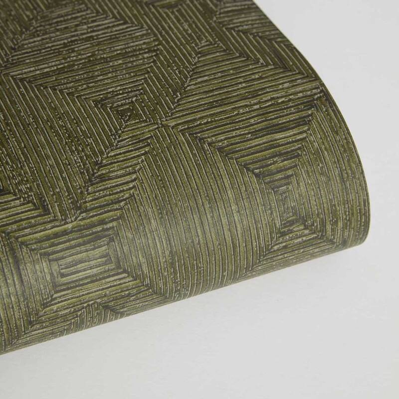Tempaper Hoffmann Faux Sisal Textured Peel and Stick Wallpaper by Jeremiah Brent