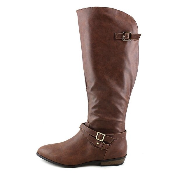Material Girl Womens Capri Closed Toe Knee High Fashion Boots