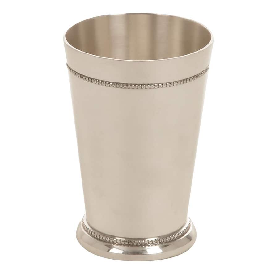 Brass Metal Vase - Cream - Roche River Decor