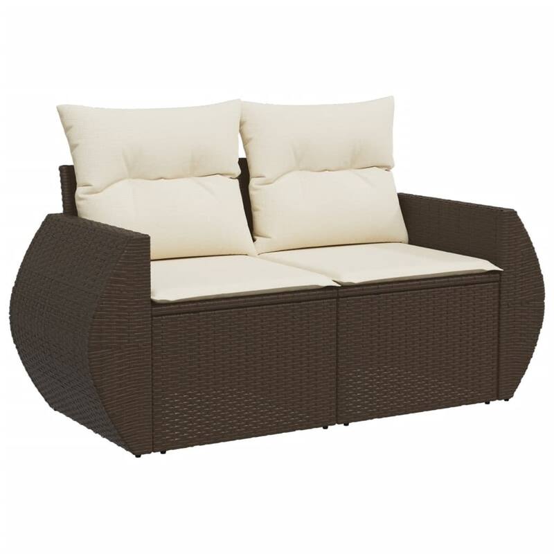 vidaXL Garden Sofa Set - 21.7 x 21.7 x 14.6