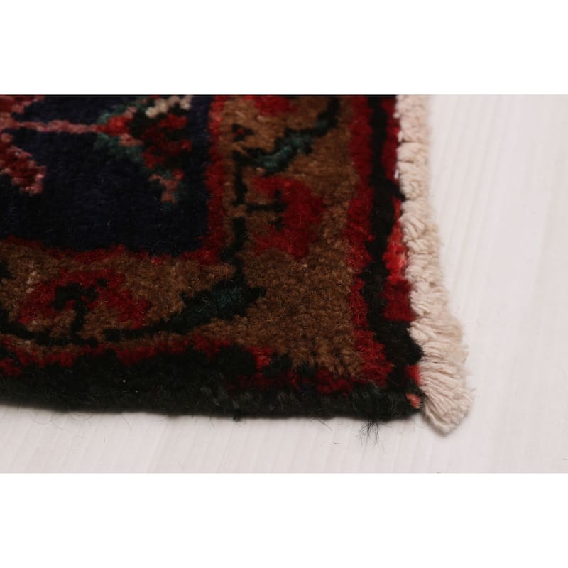 ECARPETGALLERY Hand-knotted Andelz Red Wool Rug - 4'1 x 6'3