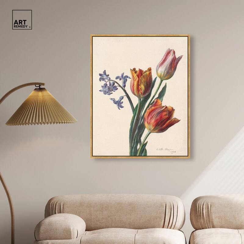 Tulips 1892 Canvas by Art Remedy