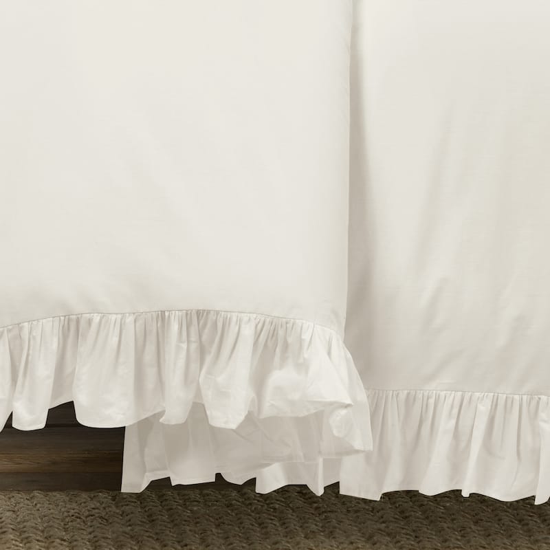 Lush Decor Reyna 3 Piece Cotton Duvet Set