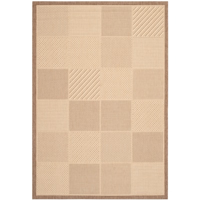 SAFAVIEH Courtyard Rosalina Indoor/ Outdoor Waterproof Patio Backyard Rug