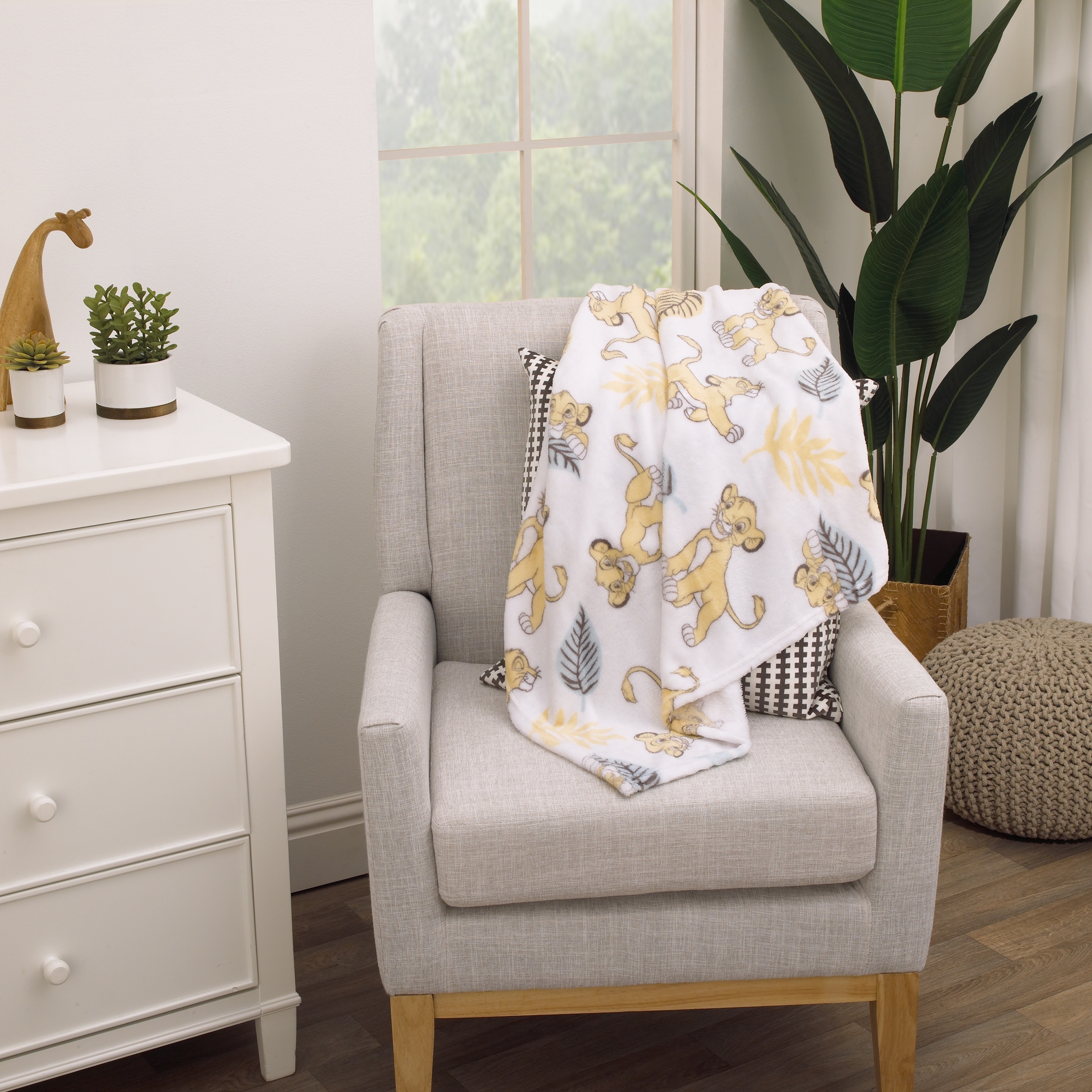 Lion king baby blanket deals