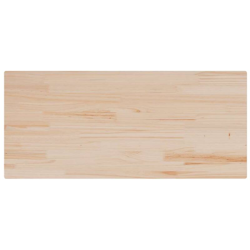vidaXL Table Top Natural Wood Solid Pine Wood
