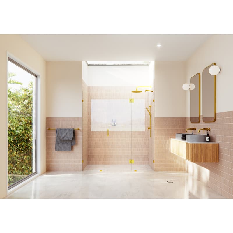 Glass Warehouse GHF-69 Stellar 78" High x 69" Wide Hinged Frameless