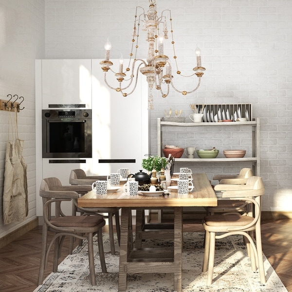 Pottery barn farmhouse chandelier on sale