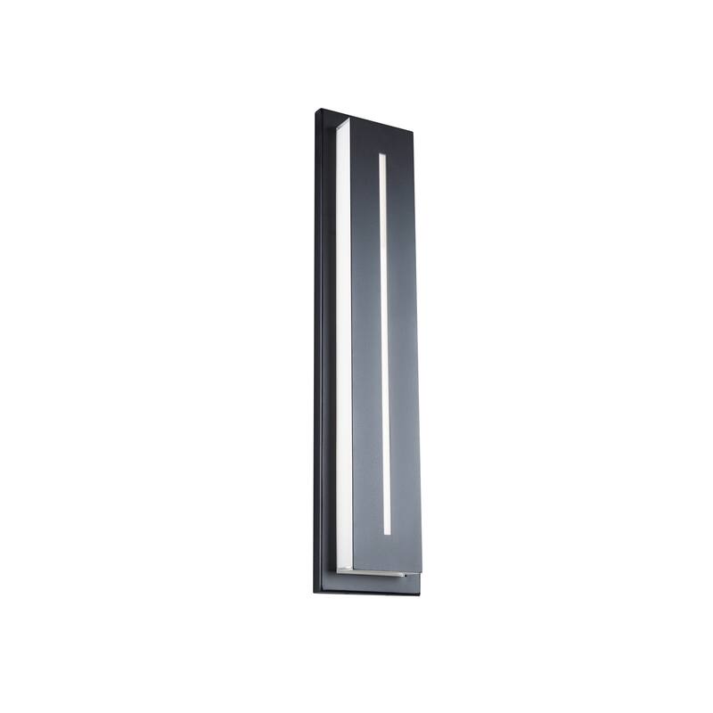 Midnight LED 16in Indoor or Outdoor Wall Light 3-CCT 3000K-3500K-4000K Set to 3000K