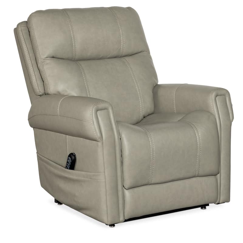 Hooker Furniture RC603-PHLL4 Carroll 34" Wide Leather Reclining Chair - Gray