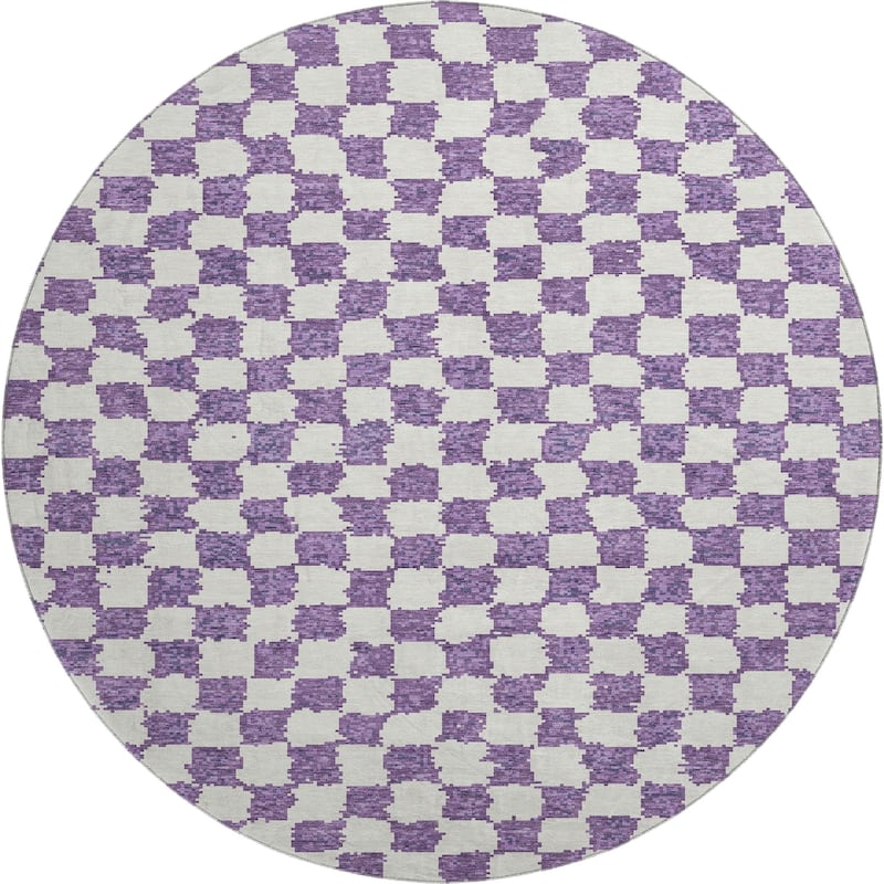 Premium Washable Super Soft Casual Checkered Mayfield Rug