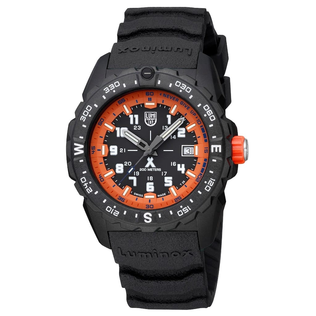 Luminox Men's Bear Grylls Mountain 43mm Quartz Watch - Black