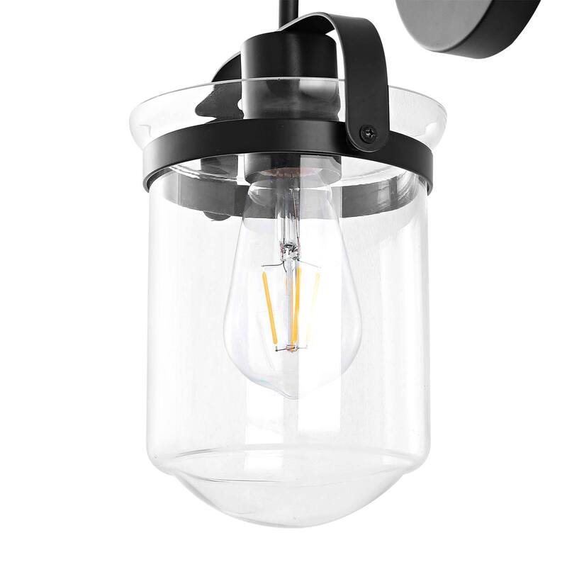 Modern Matte Black Wall Sconce