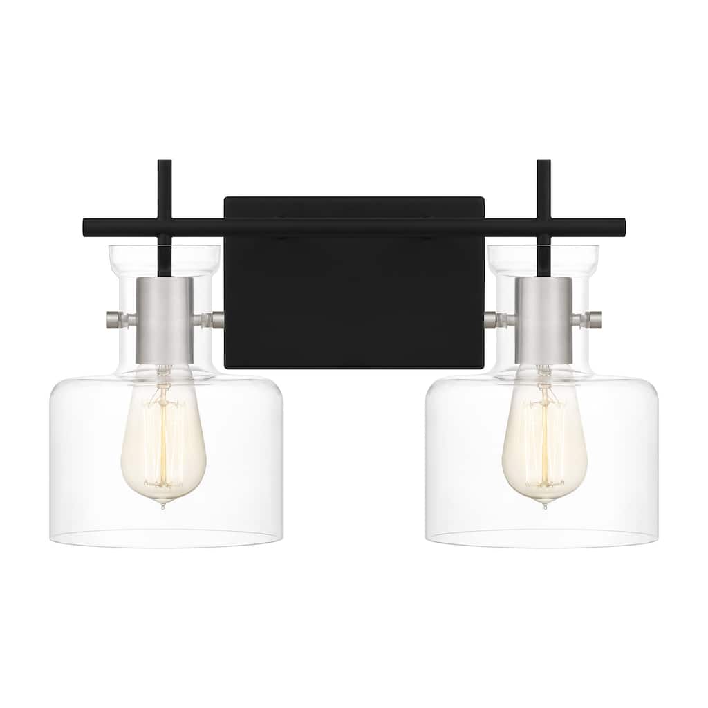 Bellevue QZBF29296 Caracalla 2 Light 16" Wide Bathroom Vanity Light