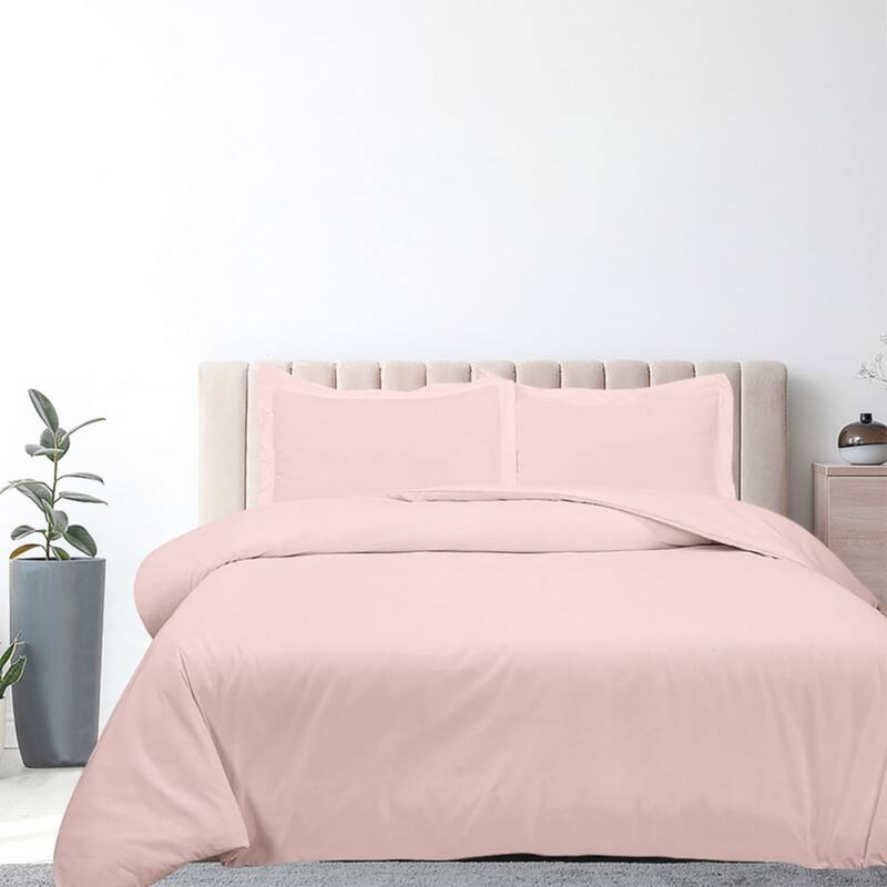 Royale Linens Black Duvet Cover Full Size - Soft Duvet Cover Set - 3 Piece Double Brushed Full Duvet Covers with Zipper Closure
