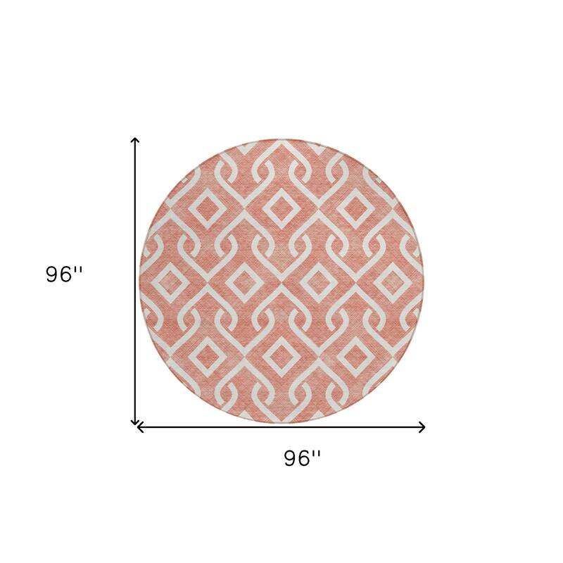 HomeRoots Geometric Transitional Rectangle Outdoor Rug