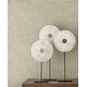 preview thumbnail 5 of 3, Seabrook Designs Joandra Faux Weave Non-Woven Unpasted Wallpaper