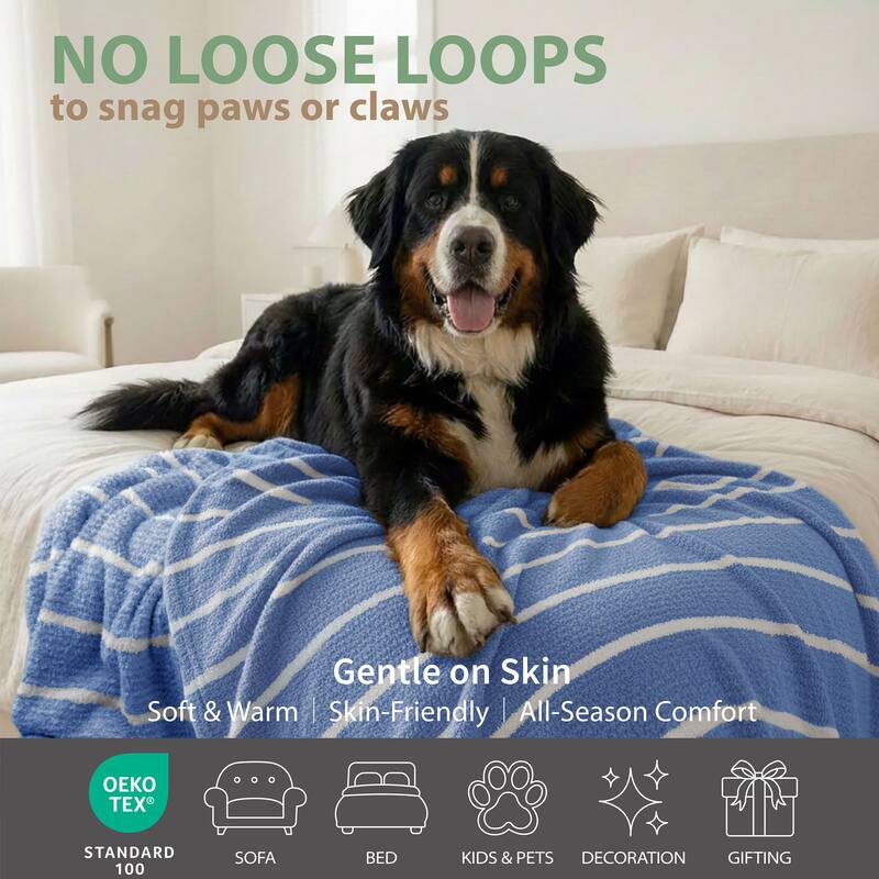 Ultra Soft Cozy Knit Throw Blanket