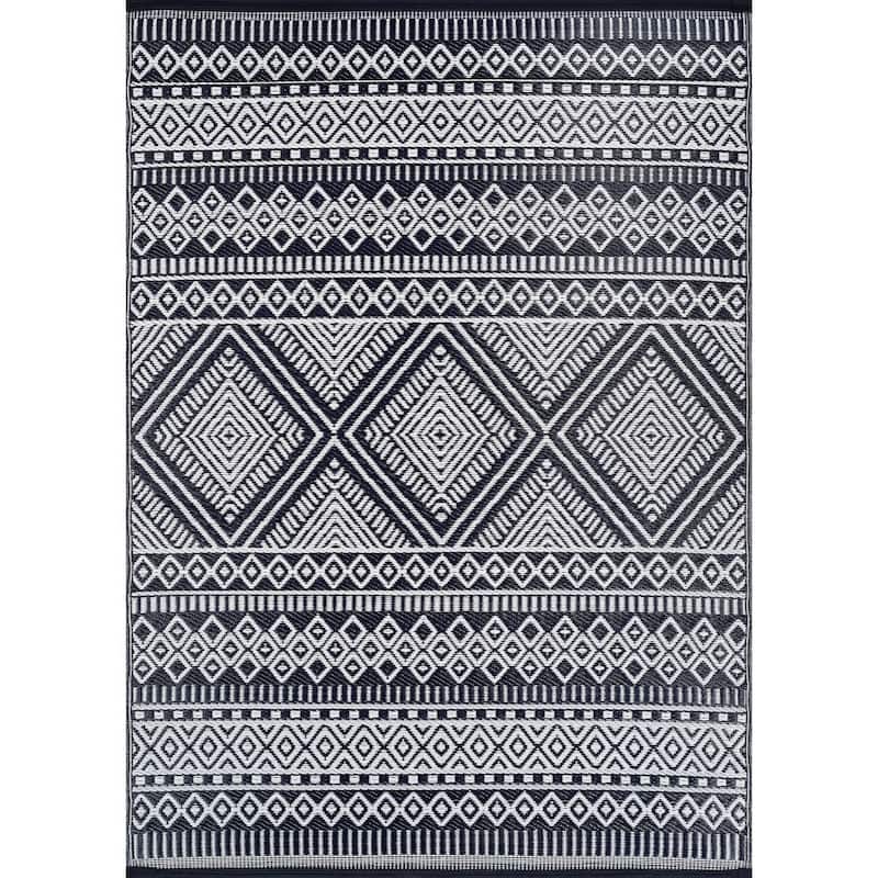 Beverly Rug Boho Outdoor Rug Waterproof for Patio, RV Camping