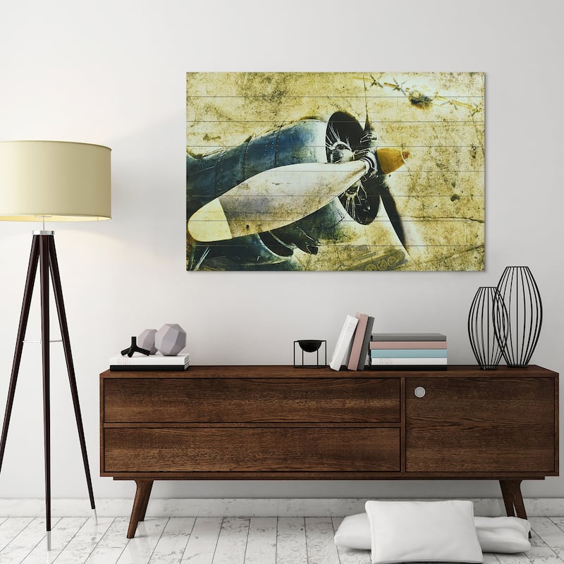 "Corsair" Arte de Legno Digital Print on Solid Wood Wall Art