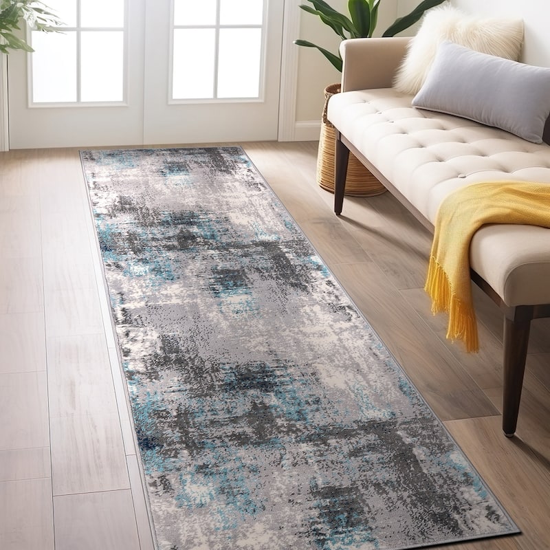World Rug Gallery Dublin Contemporary Abstract Area Rug