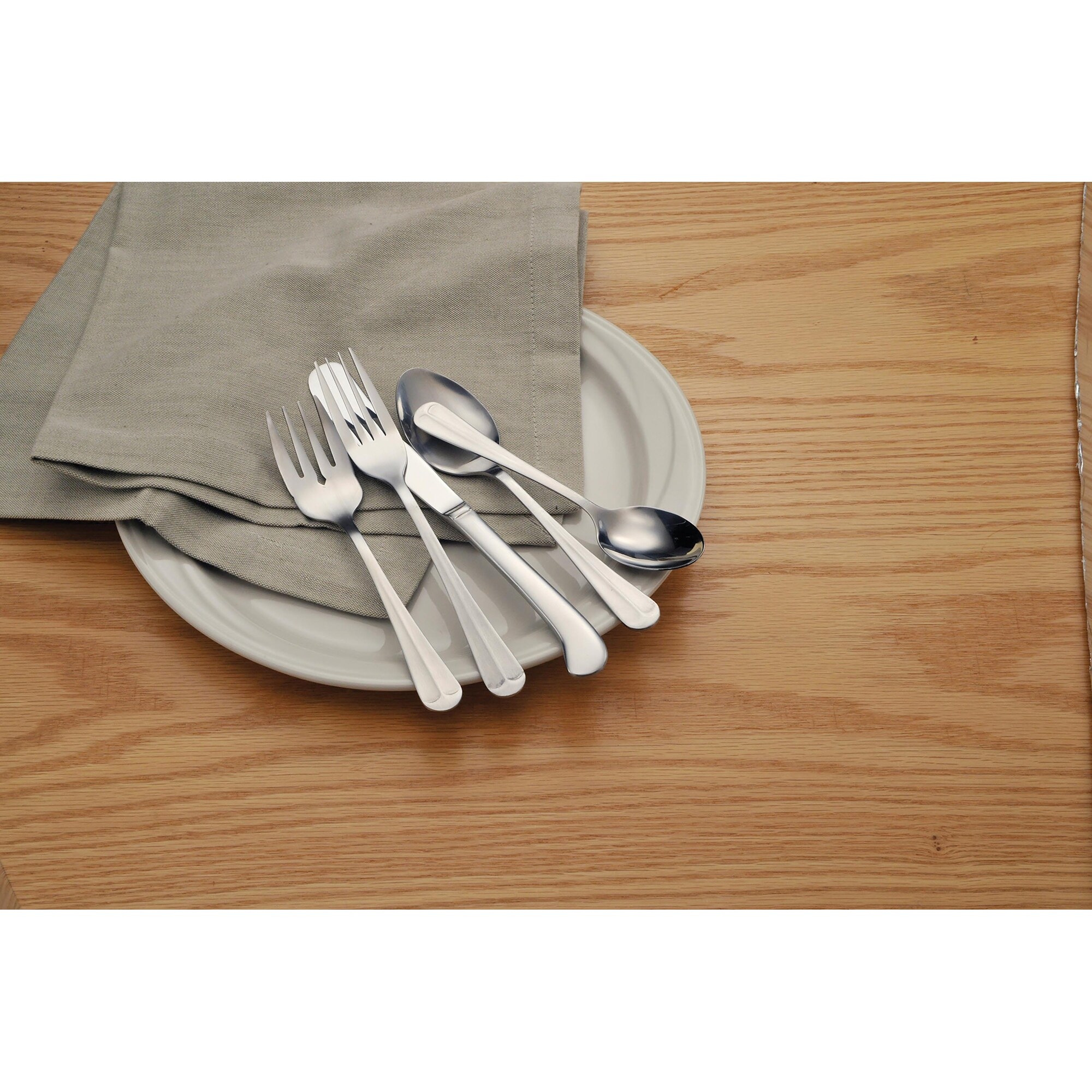 Delco Stainless Steel Old English Dinner Forks - 4 Tine (Set of 36  display picture 1