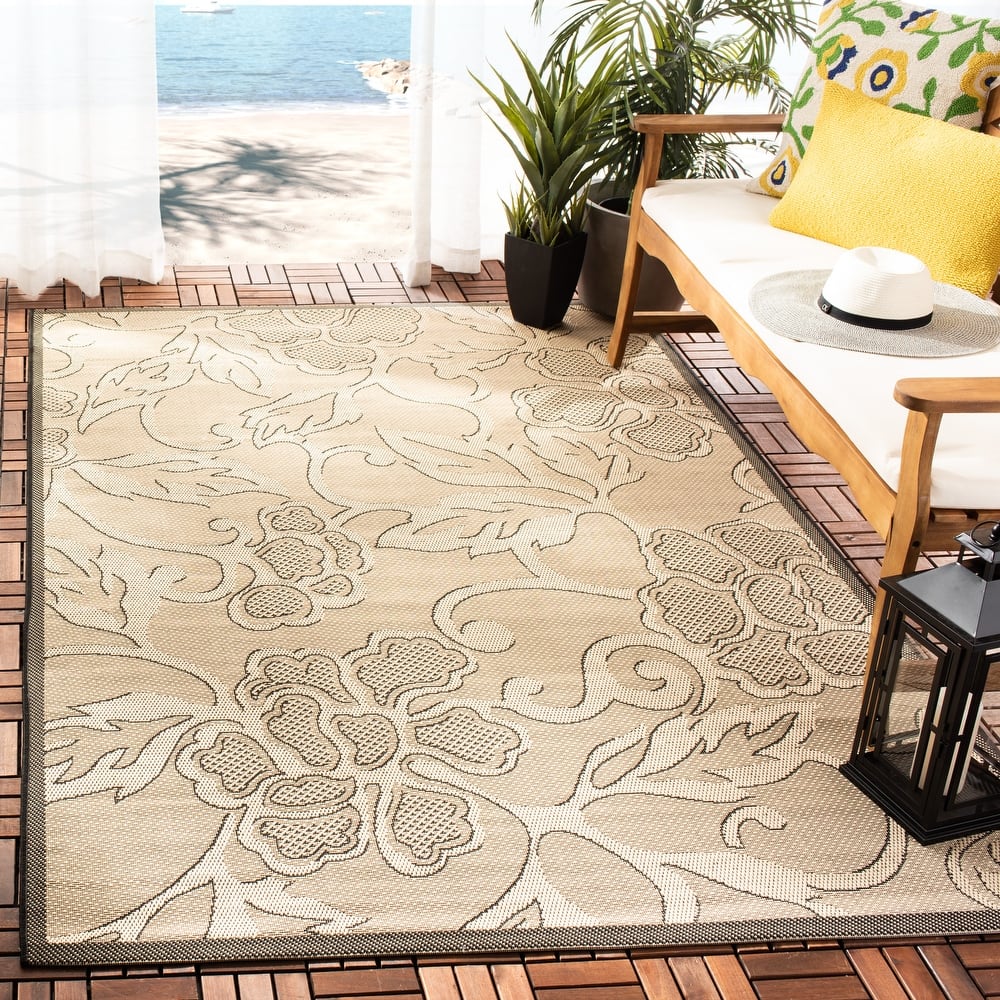 SAFAVIEH Courtyard Yaren Indoor/ Outdoor Waterproof Patio Backyard Rug