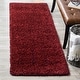 preview thumbnail 26 of 187, SAFAVIEH California Premium Shag Izat 2-inch Thick Area Rug 4' Square - Dark Grey - Square