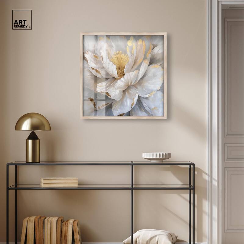 Golden Veins of Grace Shadowbox by Art Remedy