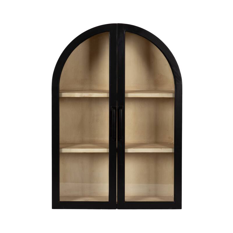 Kate and Laurel Arcott Arch Wall Cabinet