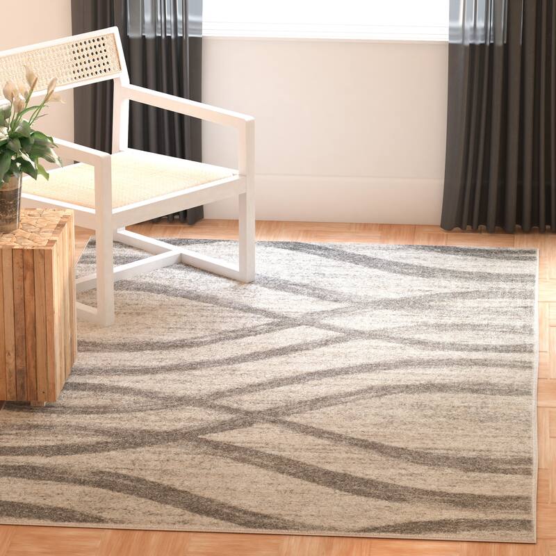 SAFAVIEH, Adirondack Vinni Modern Abstract Distressed Rug