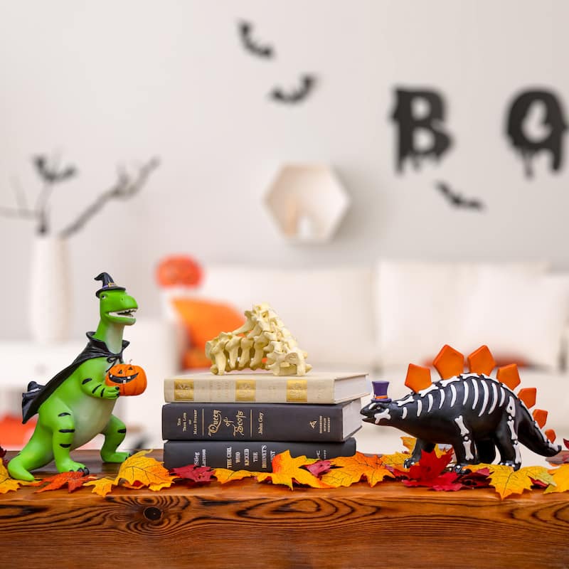 National Tree Company 12 in. Halloween Black Dinosaur Tabletop Décor - 12 in