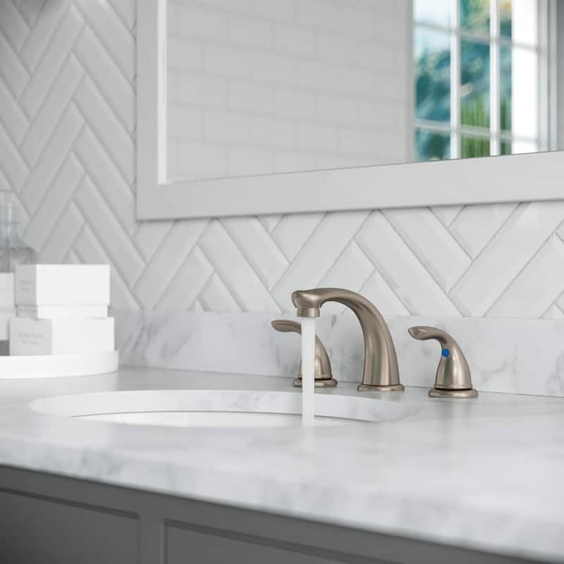 Pfister LG149-61P Pfirst Series 1.2 GPM Widespread Bathroom Faucet