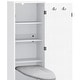 preview thumbnail 8 of 8, Moasis In Wall Ironing Board Cabinet with Foldable Board and Adjustable Shelves