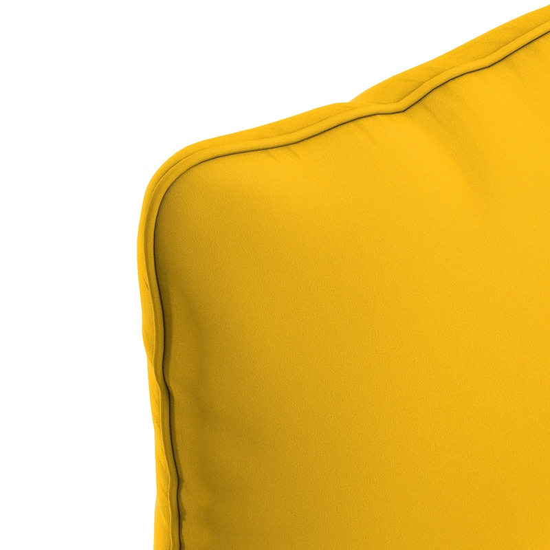 California Umbrella Outdoor Deep Seat Cushion Set, 24" x 48", 5.5" Thick Seat, Solstice Olefin Fabric