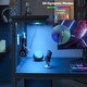 preview thumbnail 47 of 54, 61" Gaming Desk Computer Desk with LED Lights Storage Shelves and Side Bag Home Office Desk