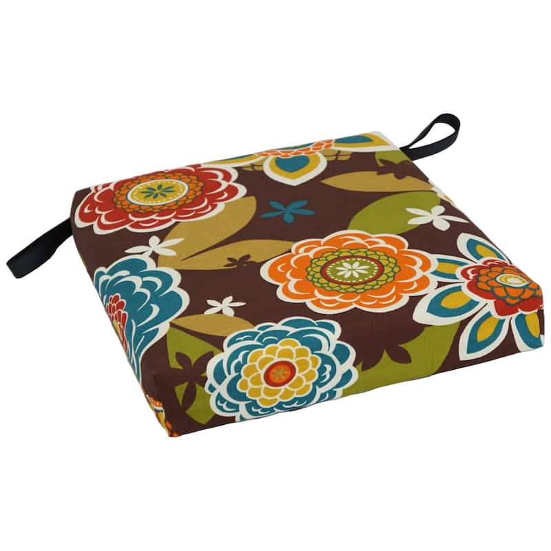 16-inch Indoor/Outdoor Chair Cushions (Set of 4) - 16 x 16