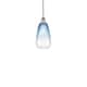 Option Brushed Satin Nickel / Sapphire Blue