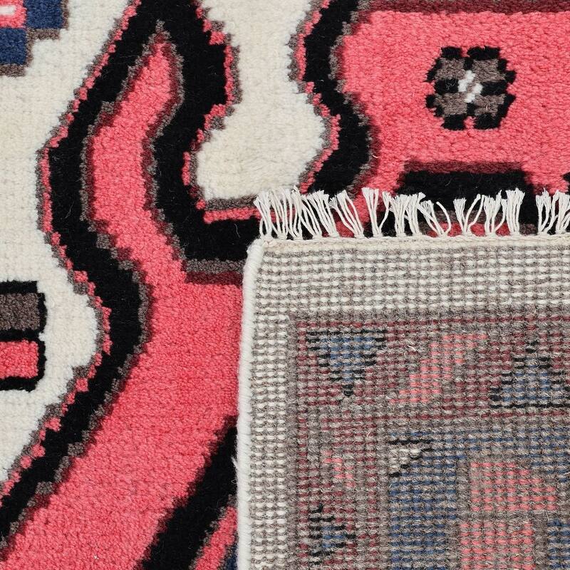 Overton Handmade Boho Southwestern Area Rug