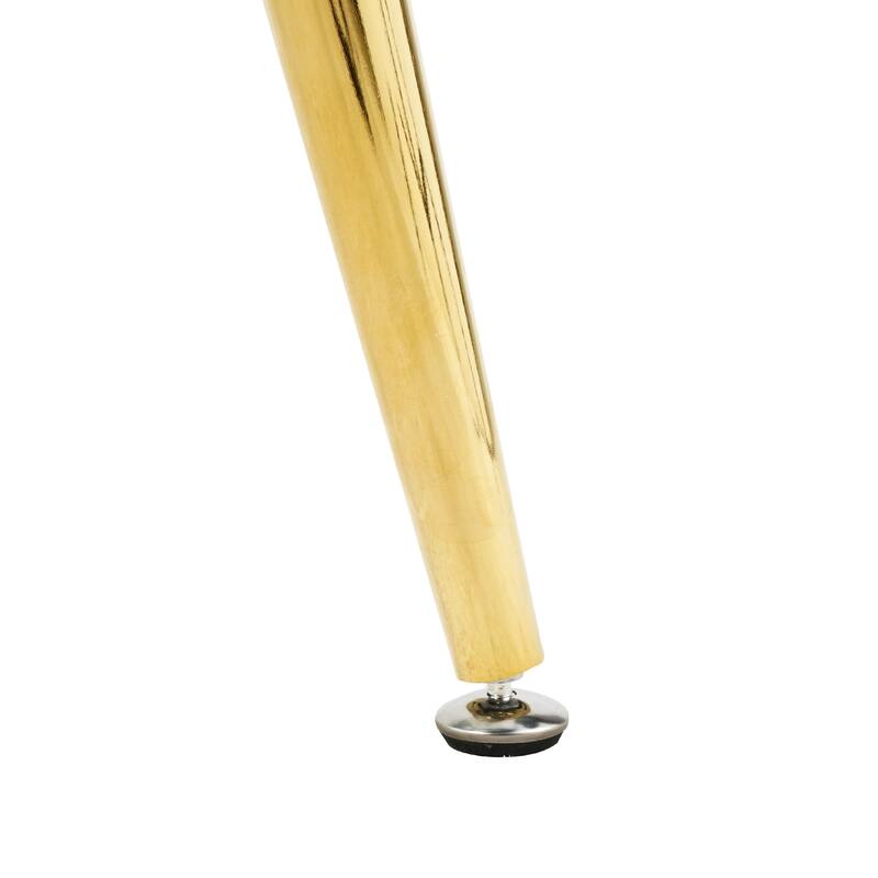 Modern Kitchen Glass dining table - Gold