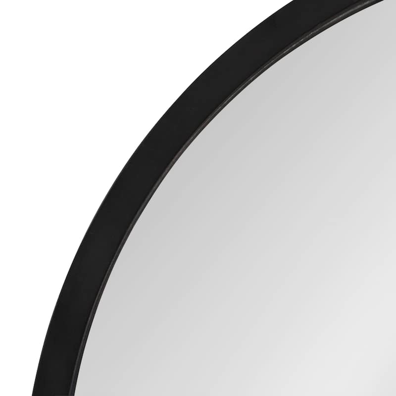 Kate and Laurel Travis Capsule Oval Framed Wall Mirror