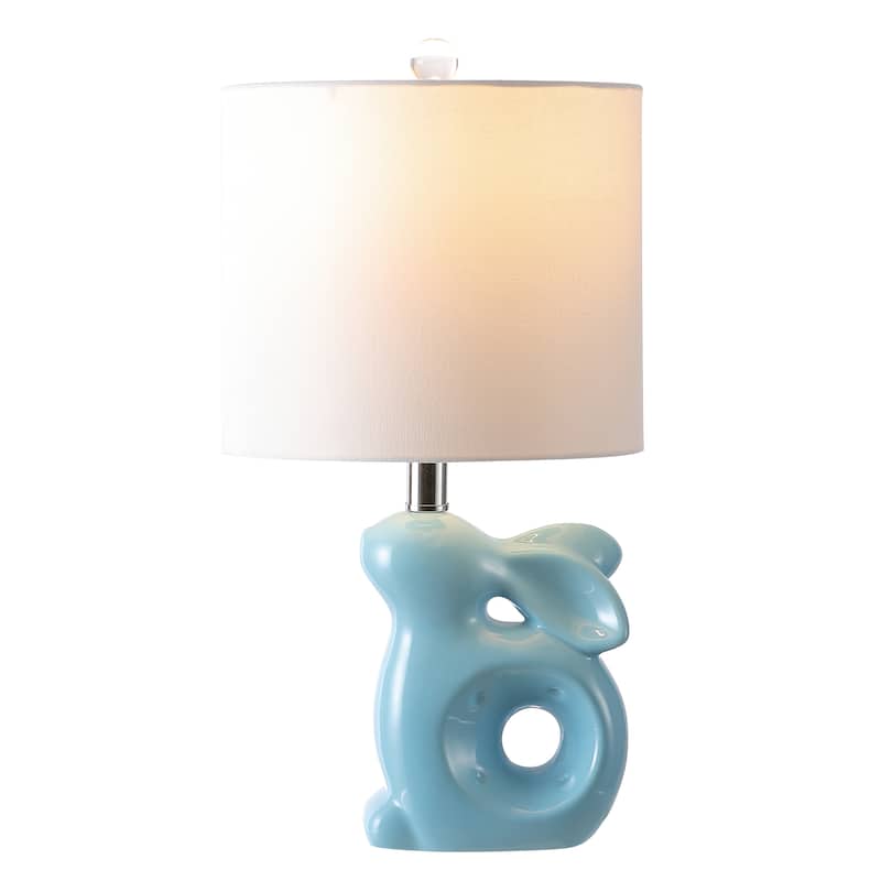 SAFAVIEH Kids Lighting Angelique 19" Rabbit Lamp - 10.3"x10"x19" - 10"Wx10"Dx19"H