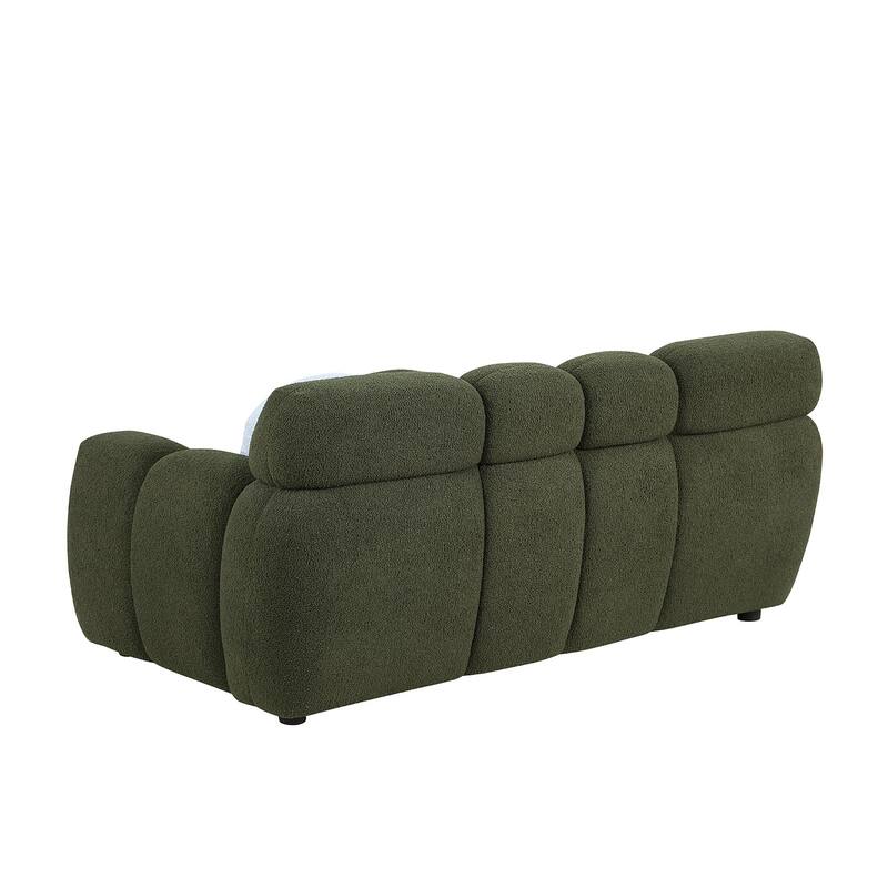 Modern ergonomic marshmallow sofa for living room