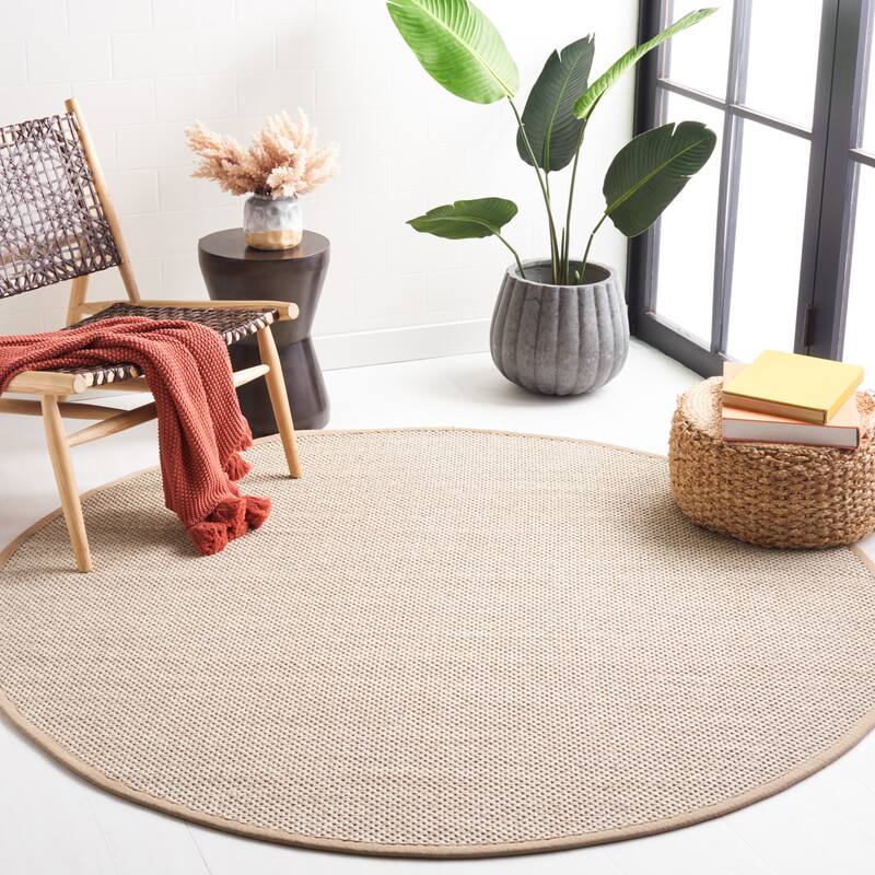SAFAVIEH Natural Fiber Pacific Casual Border Sisal Rug