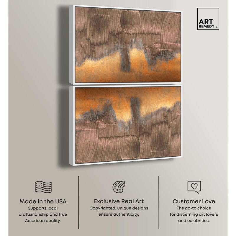 Champagne Bottles Glitz Canvas by Art Remedy