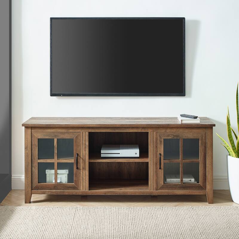 Middlebrook Designs Dornbirn 58-inch Glass-Door TV Stand