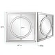 preview thumbnail 7 of 6, Allan Andrews Arwen Large Square Mirror - 40" x 40" x 1"