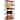 5-Tier Orange-Black Laminated Metal  Shelving Unit Adjustable Storage Utility Rack - 36.2"W x 16.5"D x 71.3"H