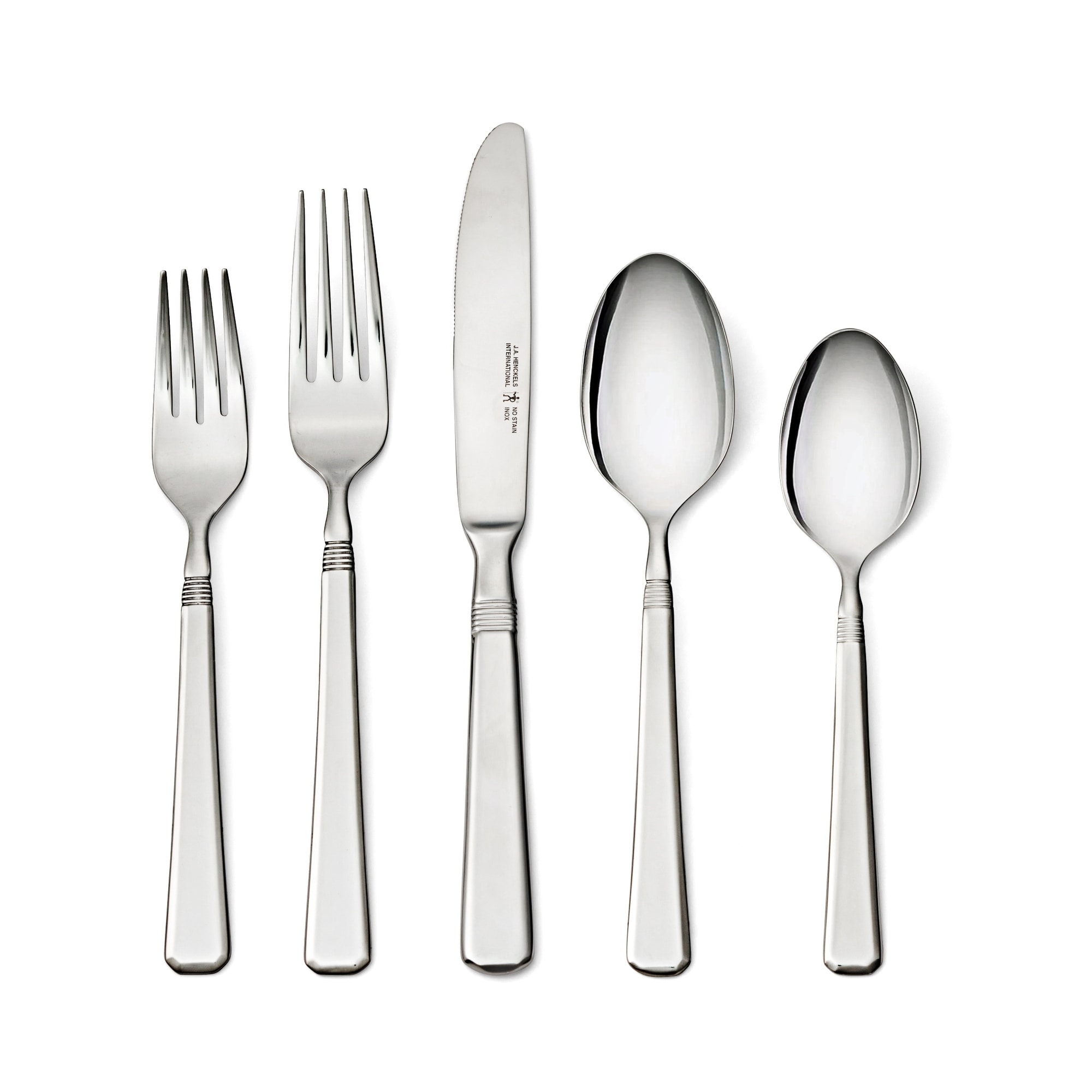 Henckels Metrona 62-pc 18/10 Stainless Steel Flatware Set
