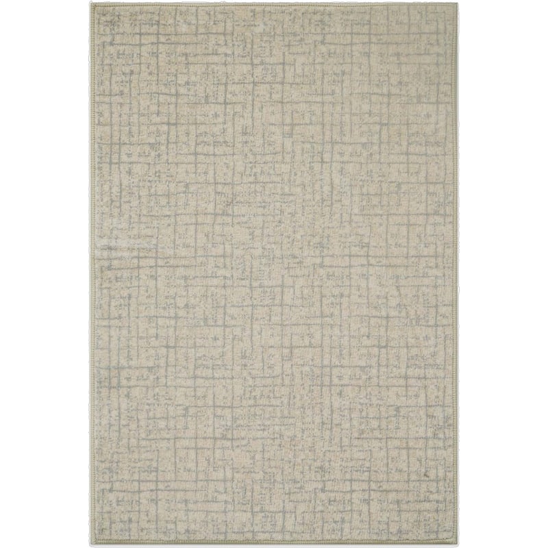 HomeRoots Abstract Geometric Modern, Contemporary Rectangle Area Rug